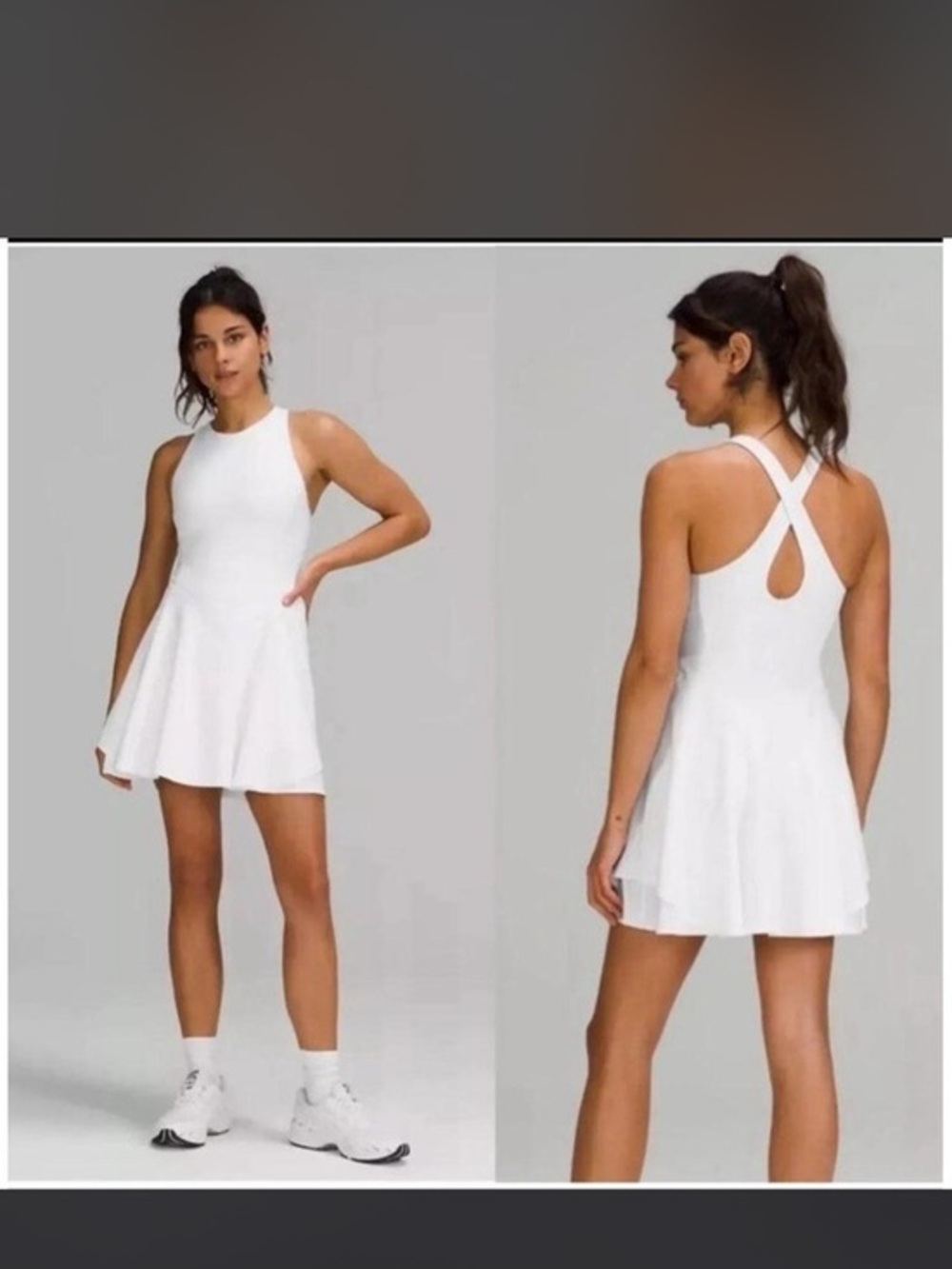Lululemon Court Crush Lined Tennis Dress Size 8 New With Tags